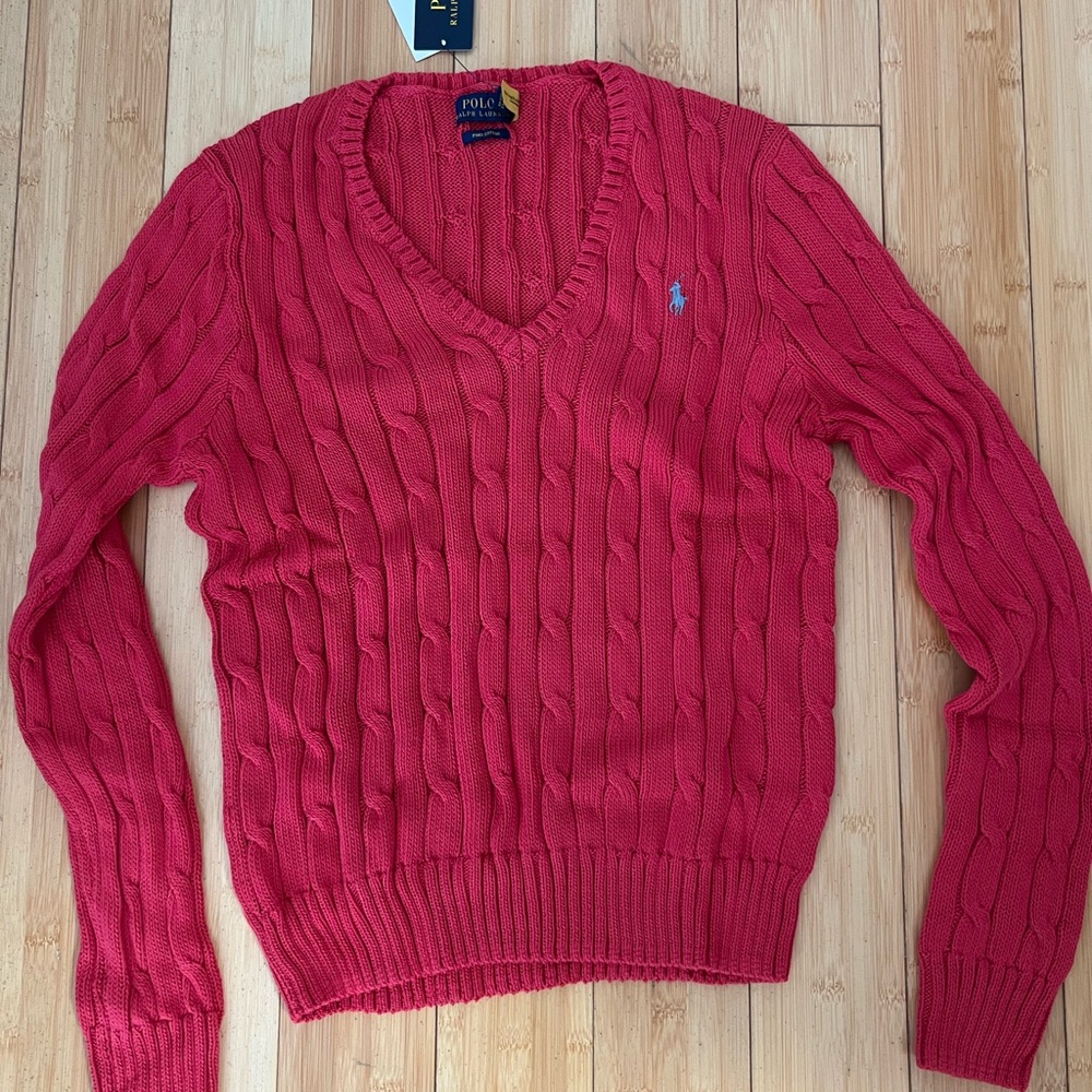 Polo by Ralph Lauren Women's Pink sweater